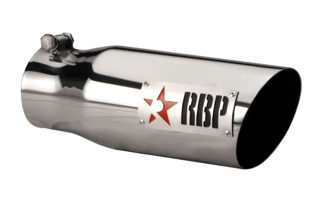 RBP Exhaust Tip SS,LaserCut,Logo&RedStar,In3.5",Out4.5" eBay